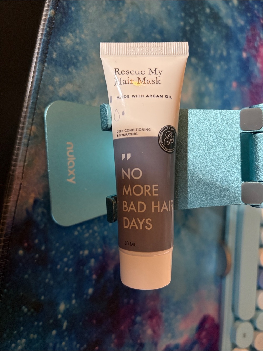 Grace & Stella Rescue My Hair Mask - No More Bad Hair Days (Blue & White Tube)